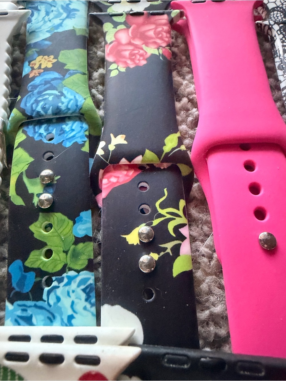 Lot of 13 Apple Watch Bands-44mm/45mm/49mm-New & Used-Various colors - Picture 6 of 6